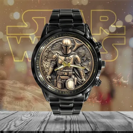 Discover Star Wars Black Stainless Steel Watch