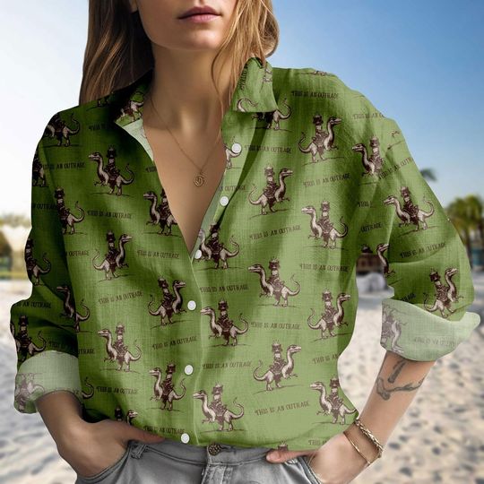 Discover Dungeon Crawler Carl Blouse, Fantasy Book Cosplay Top, Princess Donut and Mongo Inspired Shirt for Women