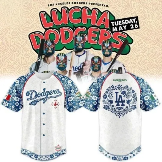 Discover LA Heritage Night 2026 Baseball Jersey