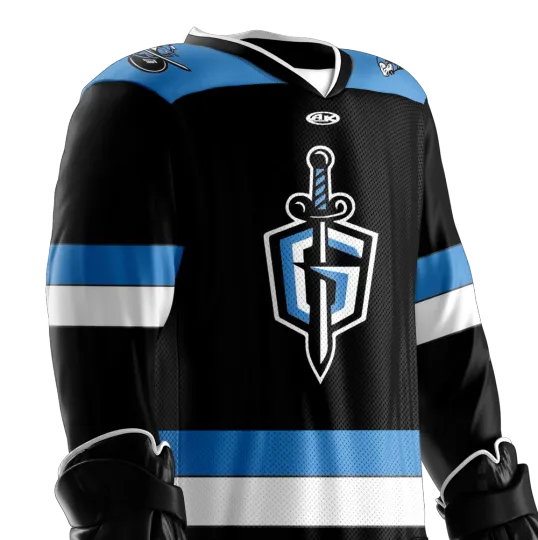 Discover Personalized Atlanta Gladiatorss 2025-26 Black Hockey Shirt Unisex