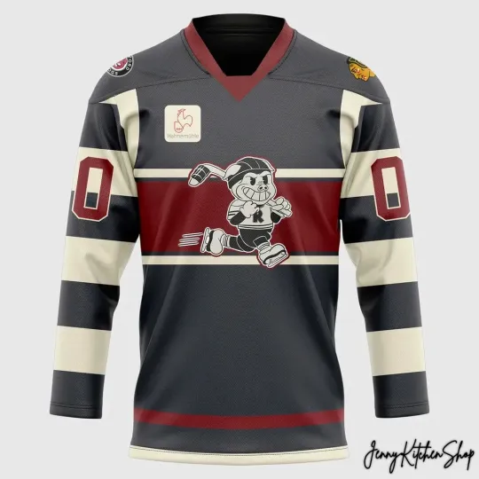 Discover Personalized Rockford IceHogs Retro 2026 Hockey Shirt Fan Gear