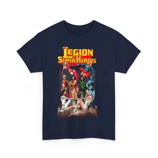 Discover Legion of Super-Heroes T-Shirt - George Perez Art - Legion Women - Saturn Girl