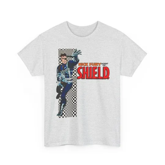 Discover Nick Fury, Agent of SHIELD T-Shirt - Marvel Comics