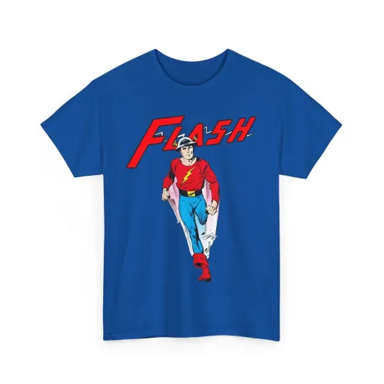 Discover Golden Age Flash T-Shirt - John Byrne Art - DC Comics - Jay Garrick - JSA