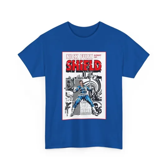 Discover Nick Fury, Agent of SHIELD T-Shirt - Jim Steranko Art - Marvel Comics