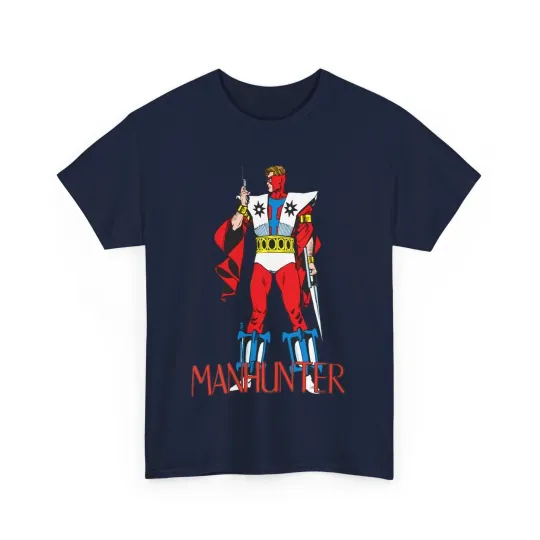 Discover Manhunter T-Shirt - Walt Simonson Art - Paul Kirk - DC Comics - Batman S-5XL