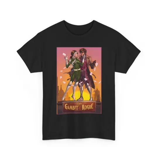 Discover Gambit & Rogue T-Shirt - Mike Choi Art - Popular X-Men Members - Marvel Comics