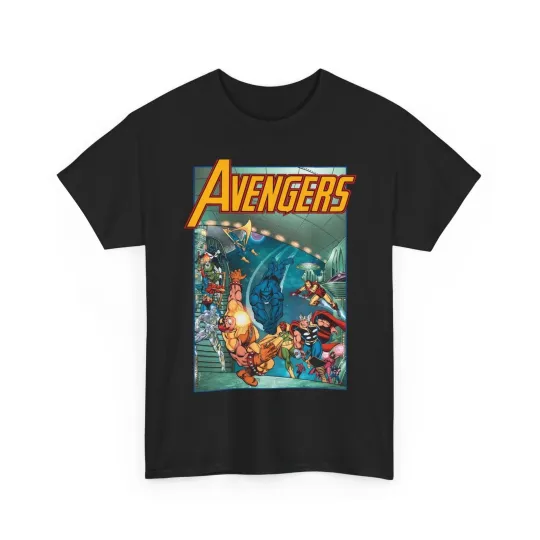 Avengers Vs Guardians of the Galaxy T-Shirt - George Perez Art - Marvel Comics