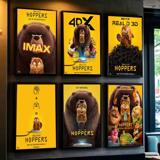 Discover Hoppers On March 6 2026 Poster | No Framed