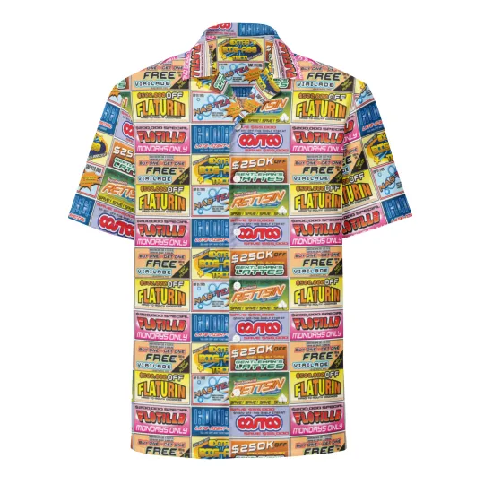 Discover Idiocracy Unisex Hawaiian Button-up Shirt Mike Judge Movie Prop