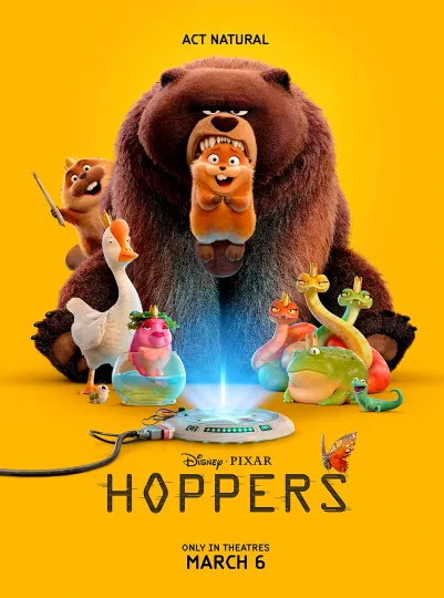 Disney Pixar HOPPERS Collector's Movie Poster
