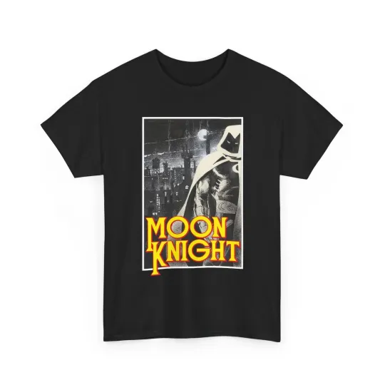 Moon Knight T-Shirt - Bill Sienkiewicz Art - Marvel Comics 1980s NEW