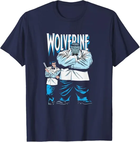 Discover Wolverine & Hulk T-Shirt - Patch & Joe Fix-It - John Buscema Art - Marvel Comics
