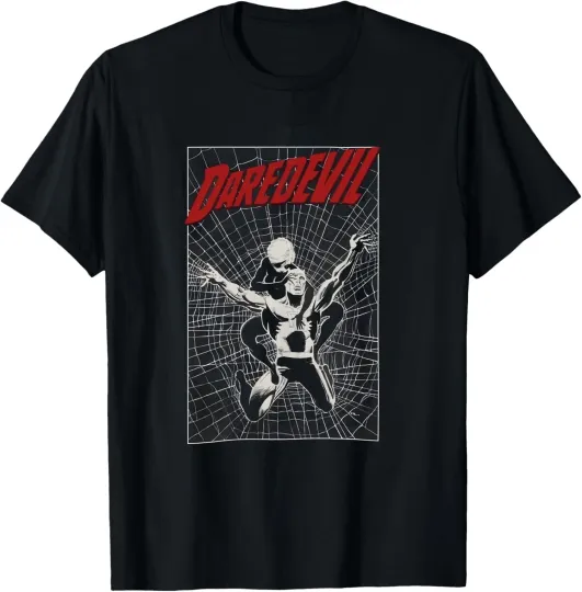 Discover Daredevil T-Shirt - Frank Miller Art - #189 Cover - Black Widow - Marvel Comics
