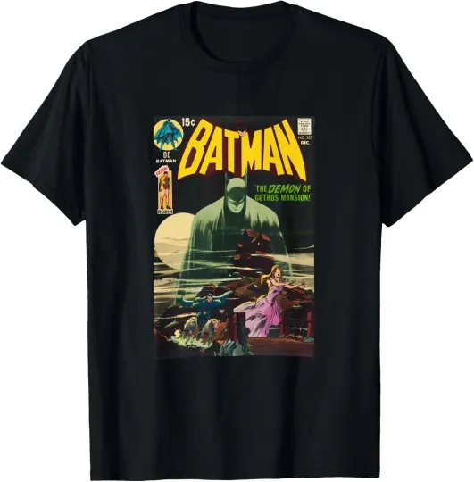 Discover Batman #227 T-Shirt - Neal Adams Art - DC Comics - Demon of Gothos Mansion