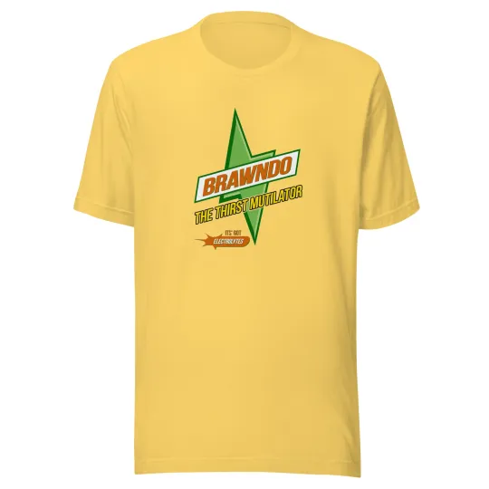 Discover Idiocracy Brawndo Unisex T-Shirt Comedy Movie Prop