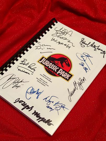 Discover J, PARK Movie Notebooks, Birthday Gift, Movie Gift, Film Script, Screenplay, Autographs