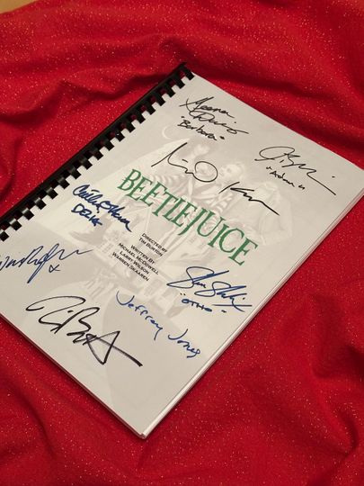 Discover BEETLE, JUICE Movie Notebooks, Birthday Gift, Movie Gift, Film, Screenplay, Cinema