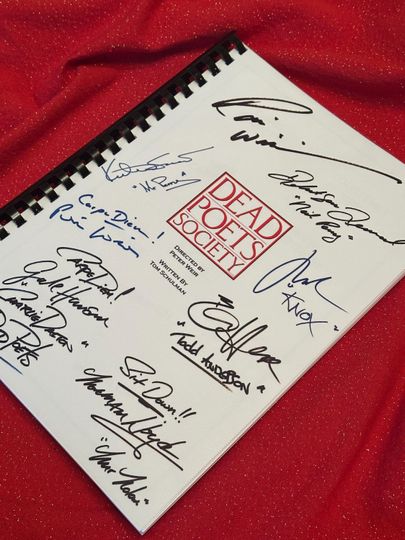 Discover DEAD POETS Movie Notebooks, Present, Birthday Gift, Movie Gift, Film Script, Screenplay, Christmas