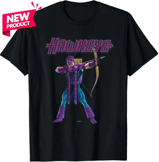 Discover Hawkeye T-Shirt - George Perez Art - Marvel Comics - Avengers - Clint Barton