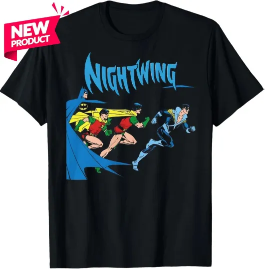 Nightwing T-Shirt - George Perez Art - Batman, Robin, Dick Grayson - Teen Titans