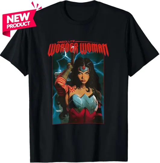 Absolute Wonder Woman T-Shirt - Dan Panosian Art - DC Comics All-In - All Size