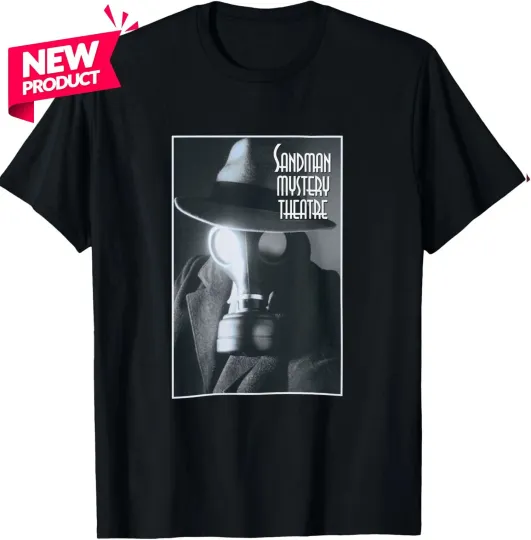 Discover Sandman Mystery Theater T-Shirt - Vertigo Comics - Wesley Dodds NEW