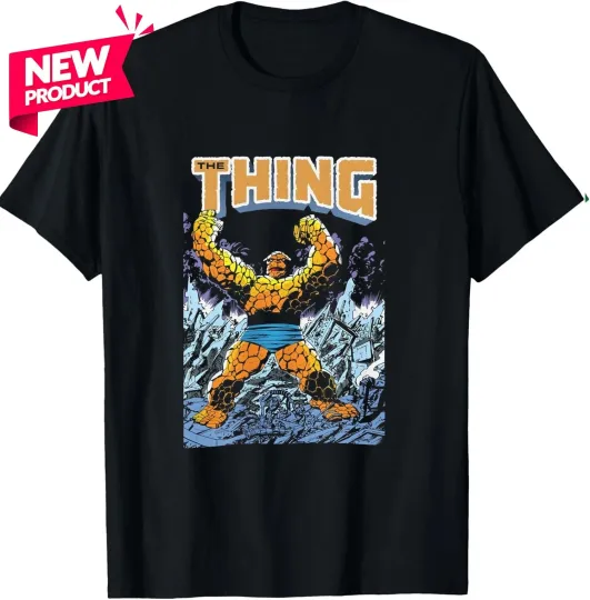 The Thing T-Shirt - John Byrne Art - Fantastic Four - Marvel Comics - Ben Grimm