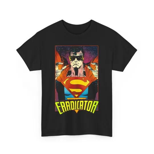 Discover Eradicator T-Shirt - Jackson Guice Art - Reign of the Supermen - DC Comics - NEW