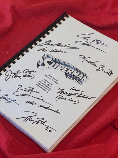 Discover SUPER, MAN Movie Notebooks, Birthday Gift, Movie Gift, Film Screenplay,