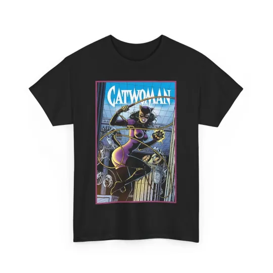 Discover Catwoman T-Shirt - Jim Balent Art - Selina Kyle - Batman - Gotham - DC Comics