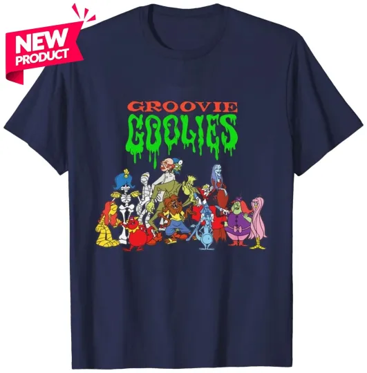 Discover Groovie Goolies T-Shirt - 70s Filmation Cartoon - Drac, Frankie, Wolfie S-5XL