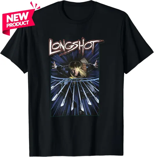 Discover Longshot T-Shirt - Arthur Adams Art - Marvel Comics - Uncanny X-Men - Mojo S-5XL
