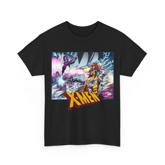 Discover X-Men T-Shirt - Whilce Portacio Art - Storm, Jean Grey, Archangel, Marvel Comics