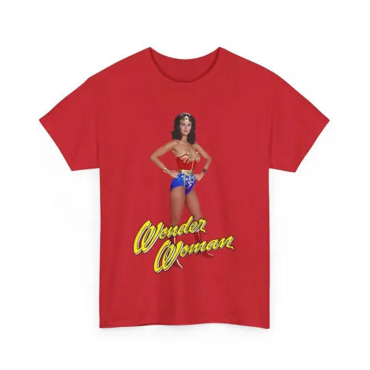 Wonder Woman T-Shirt - Lynda Carter - 1970s TV Show - DC Comics - Diana Prince