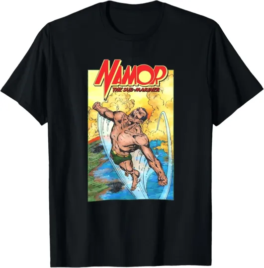 Namor T-Shirt - John Byrne Art - The Sub-Mariner - Marvel Comics 1980s Series