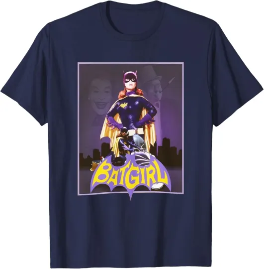 Batgirl 66 T-Shirt - Yvonne Craig - DC Comics - 1960s TV - Batman, Bruce Wayne