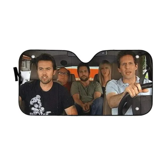 Discover 3D It's Always Sunny In Philadelphia Car Sun Shade