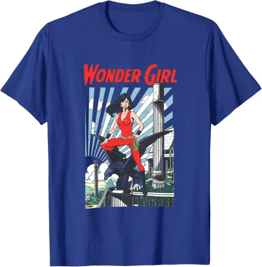 Discover Wonder Girl T-Shirt - George Perez Art - New Teen Titans, Donna Troy - DC Comics