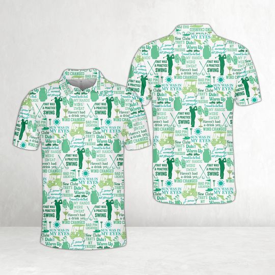 Discover Funny Men’s Golf Polo Shirt, Sleeveless, Unisex, Golf Excuses Gift, Hilarious Tournament Polo