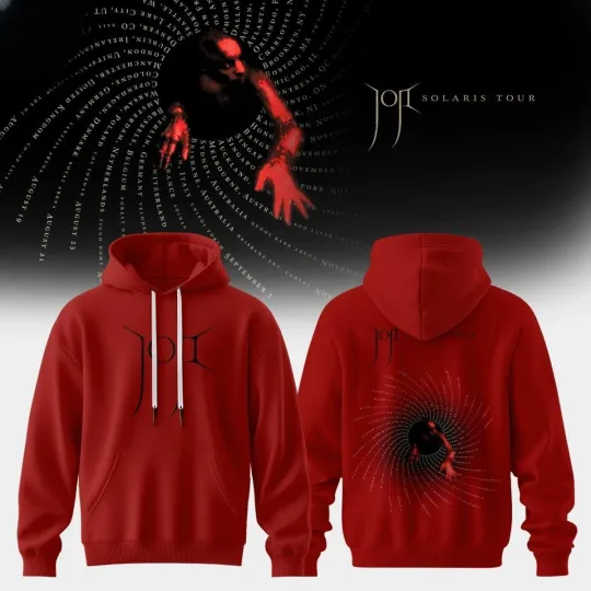 Discover JojiSolaris Tour 2026 Double Sided Hoodie