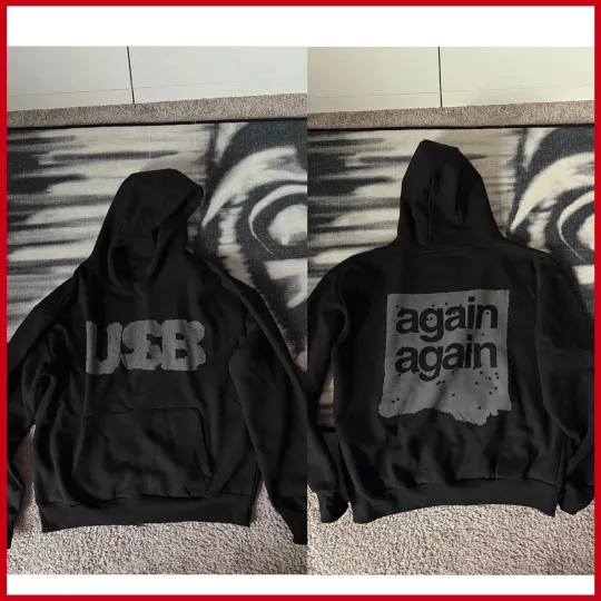 Discover Fred Again USB002 Tour 2026 Double Sided Hoodie Gildan