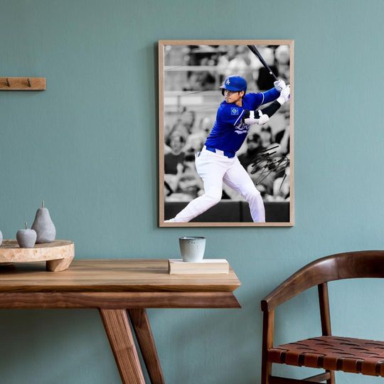 Shohei Ohtani Poster  Los Angeles Angels Baseball Star