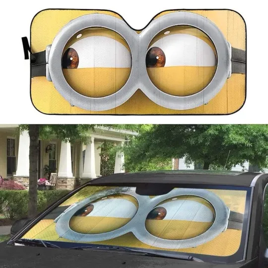 Minion Car Sun Shades