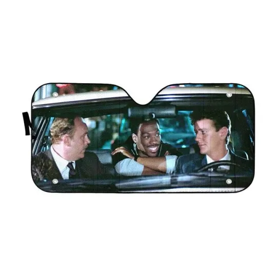 Discover 3D Beverly Hills Cop Custom Auto Car Sunshade
