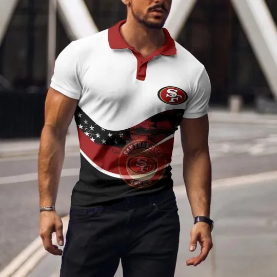 Discover San Francisco Football Team 49erss Polo T-shirt , Unisex Adults, Full Size S-5XL