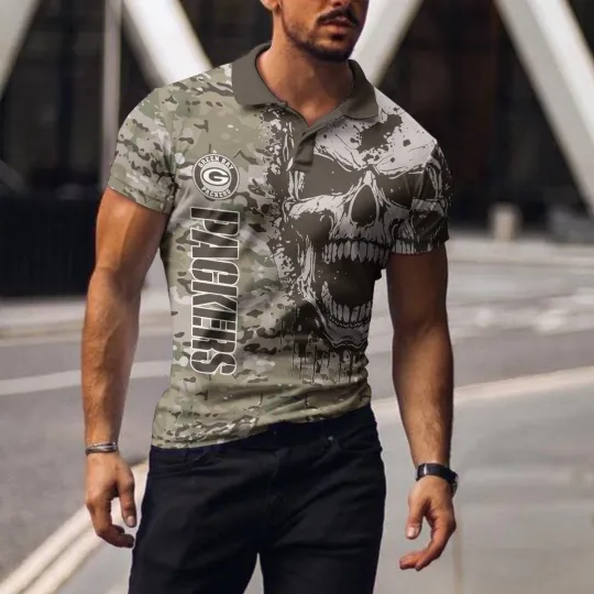 Discover Green Bay Football Team Packerss Polo T-shirt , Unisex Adults, Full Size S-5XL