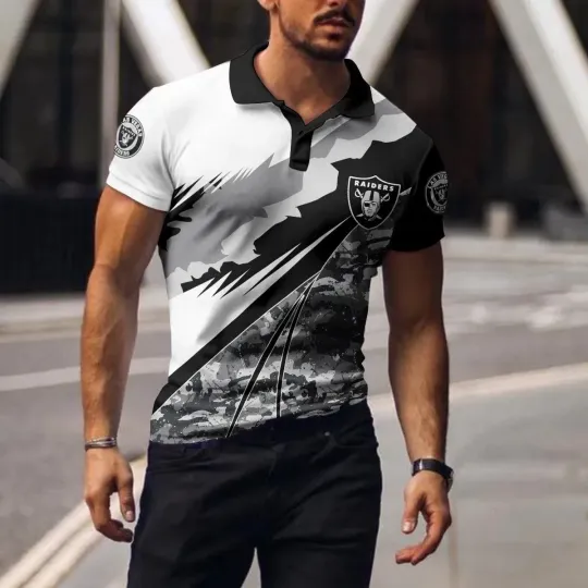 Discover Las Vegas Football Team Raiderss Polo T-shirt , Unisex Adults, Full Size S-5XL