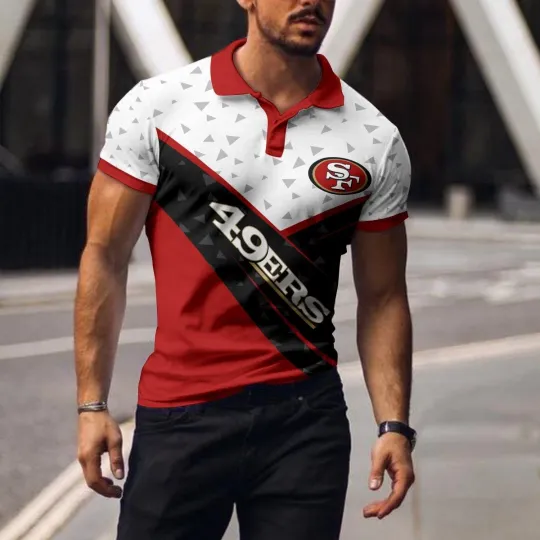 Discover San Francisco Football Team 49erss Polo T-shirt , Unisex Adults, Full Size S-5XL