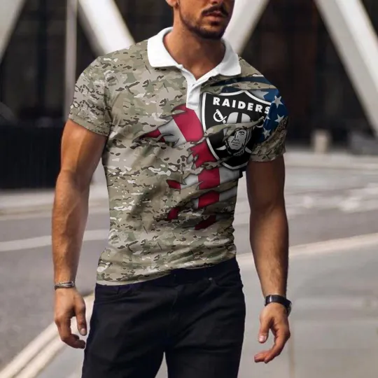 Discover Las Vegas Football Team Raiderss Polo T-Shirt, Unisex Adults, Full Size S-5XL